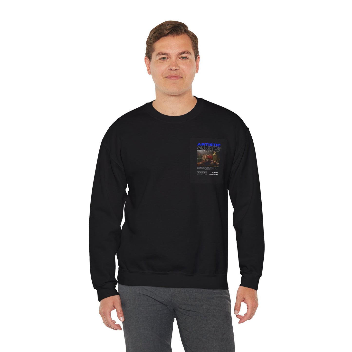 Artistic Crewneck Sweatshirt