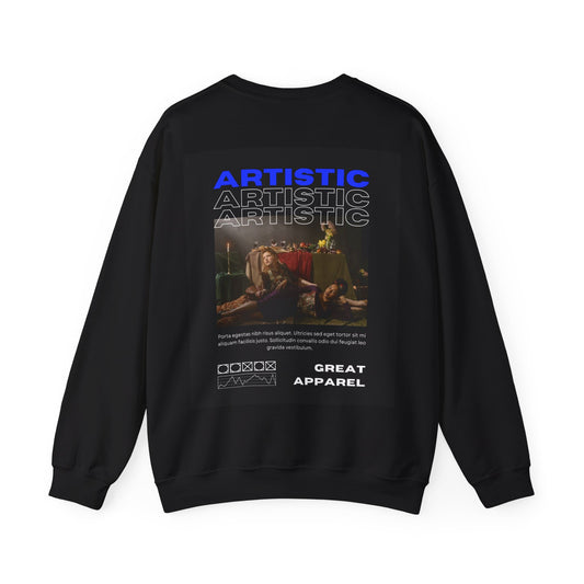 Artistic Crewneck Sweatshirt