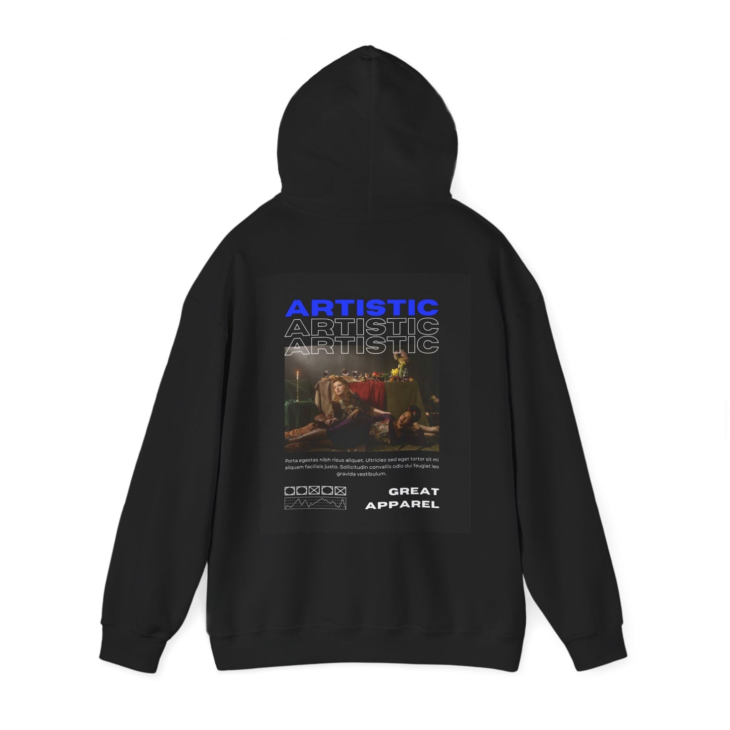 Artistic Hoodie - Unisex Heavy Blend™ Hooded Sweatshirt