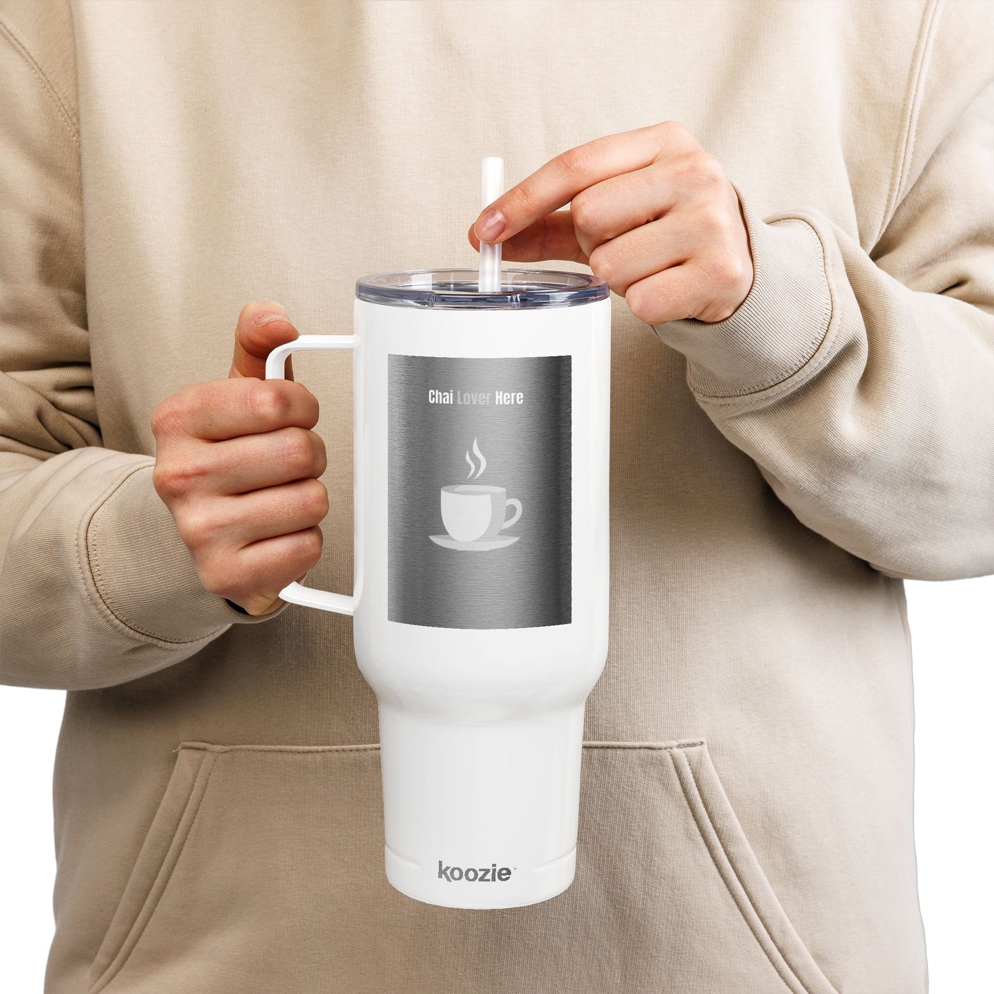 Chai Lover Here- Insulated Tumbler