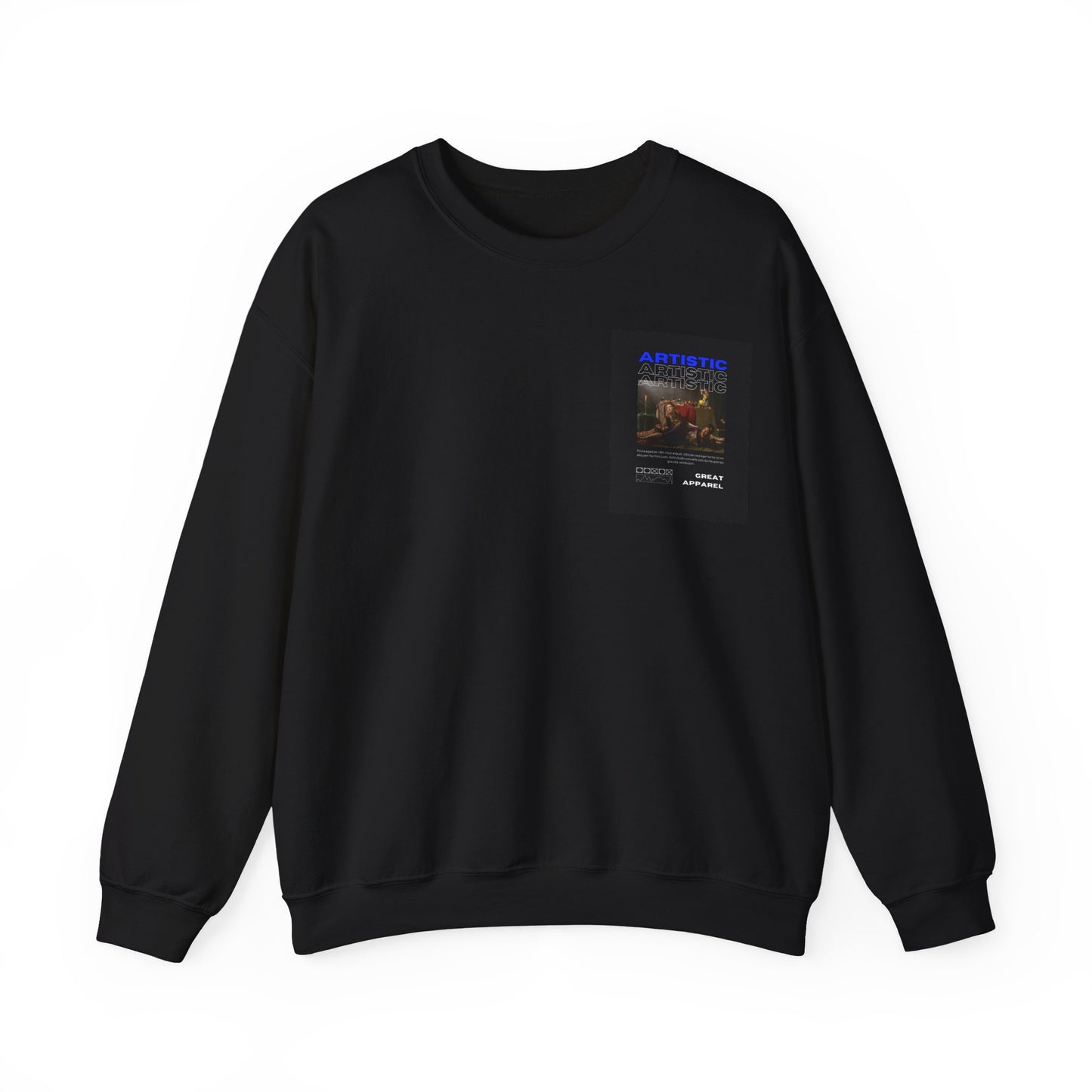 Artistic Crewneck Sweatshirt