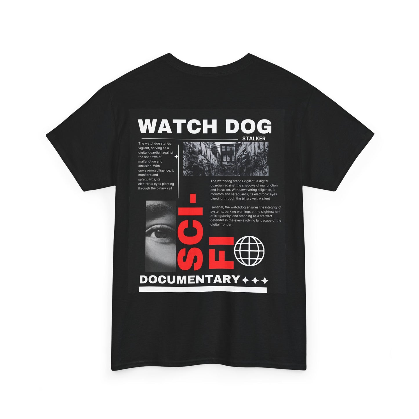 Sci-Fi Documentary Tee - Unisex Heavy Cotton Tee