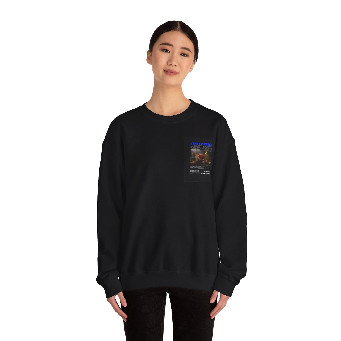 Artistic Crewneck Sweatshirt