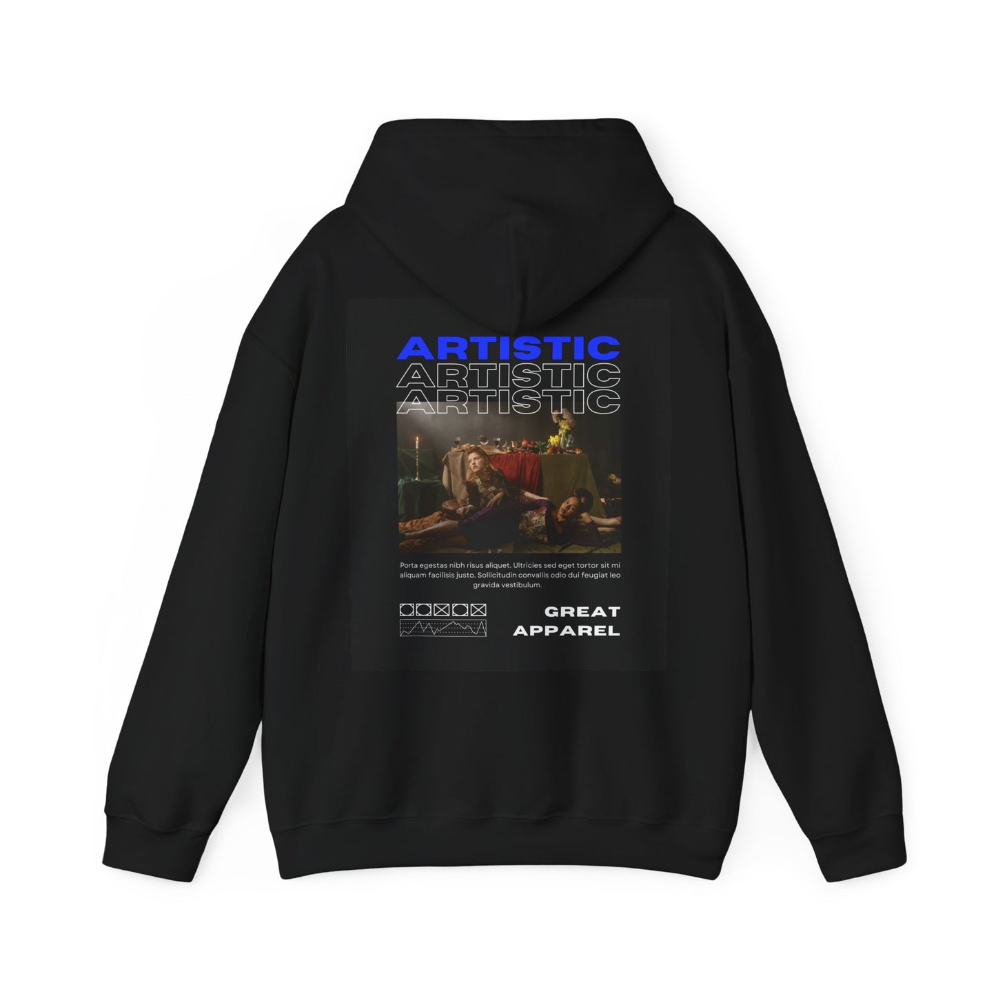 Artistic Hoodie - Unisex Heavy Blend™ Hooded Sweatshirt